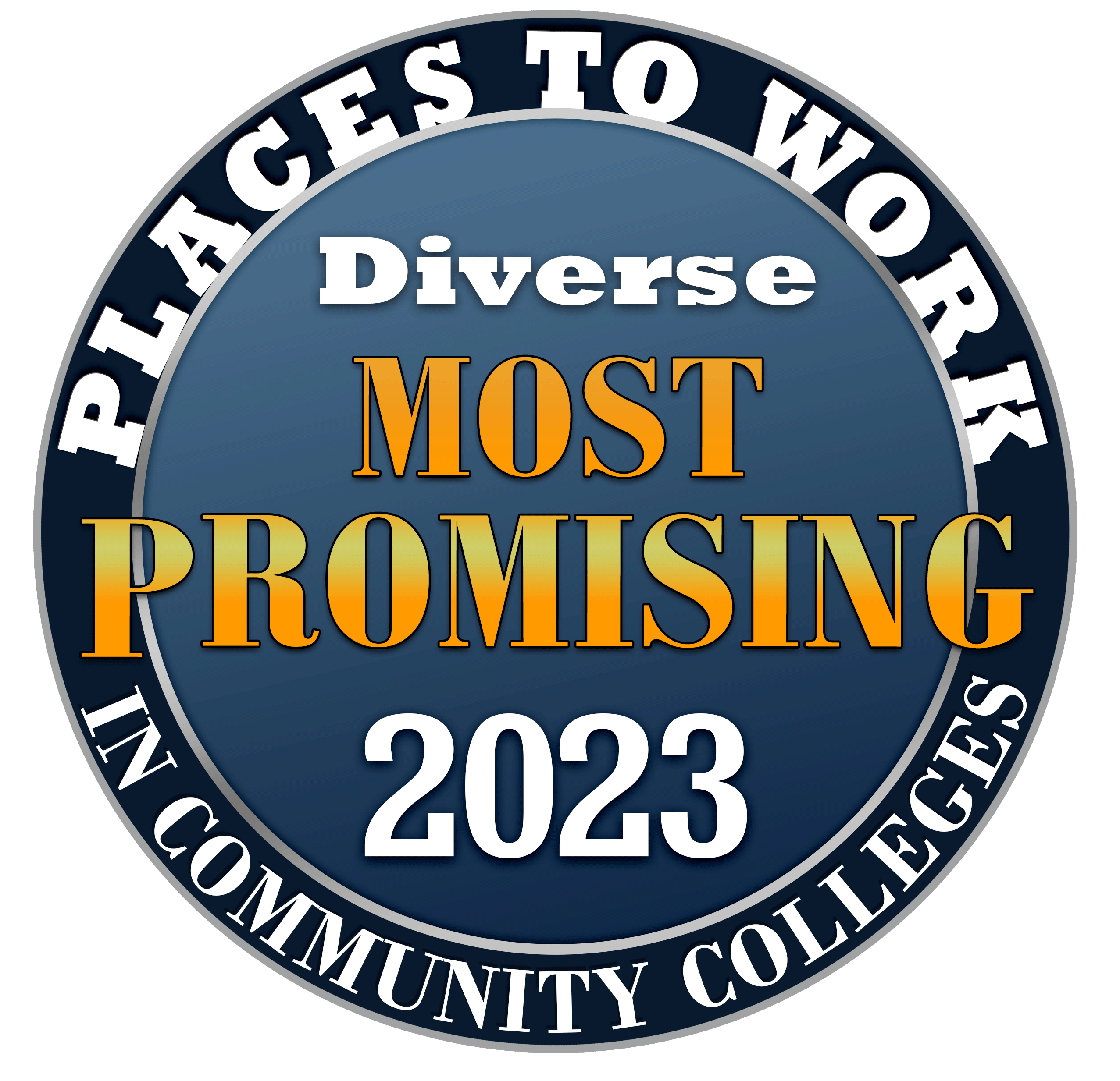National Park College badge for 2021 most promising places to work in community colleges.
