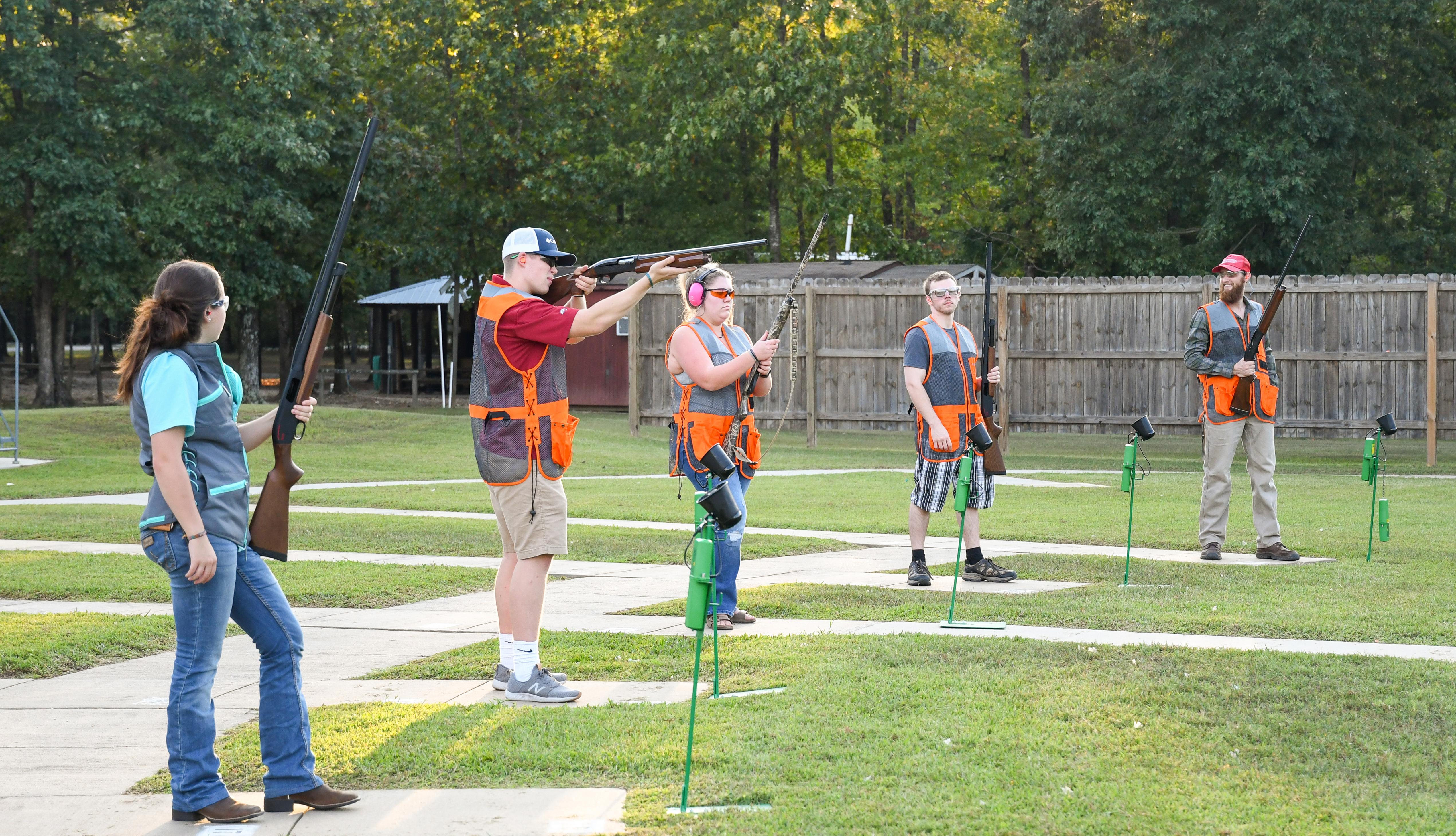 Trap shooting