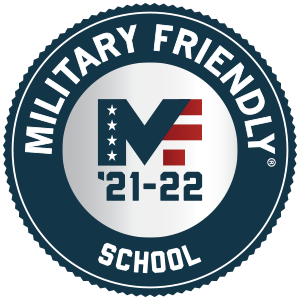 Military Friendly School designation badge.