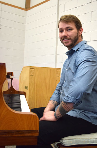 National Park College (NPC) student Kevin Wille won first place at the National Association of Teachers of Singing (NATS) state conference 