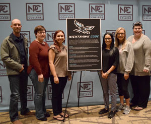 Students reveal National Park College's new Nighthawk code