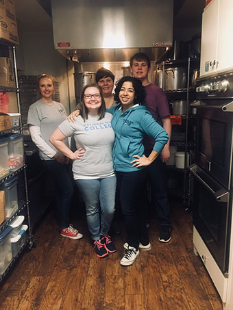 National Park College (NPC) Phi Theta Kappa (PTK) students participated in volunteer activities at the Eleanor Klugh Jackson House Monday for the Martin Luther King, Jr. holiday. 