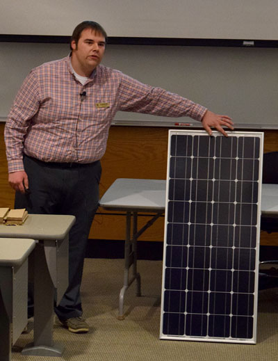 Dr. Young of Arkansas Tech University speaks to NPC about solar cells and how they work.