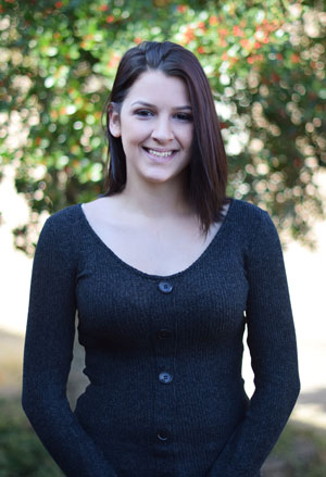 Christina Grigg, November student of the month