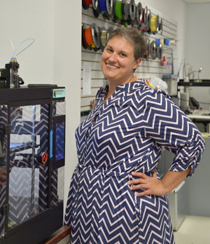 Christina Streeter, National Park College's new ITC Makerspace Coordinator