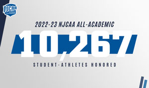 2022-2023 NJCAA All-Academic 10,267 student-athletes honored.