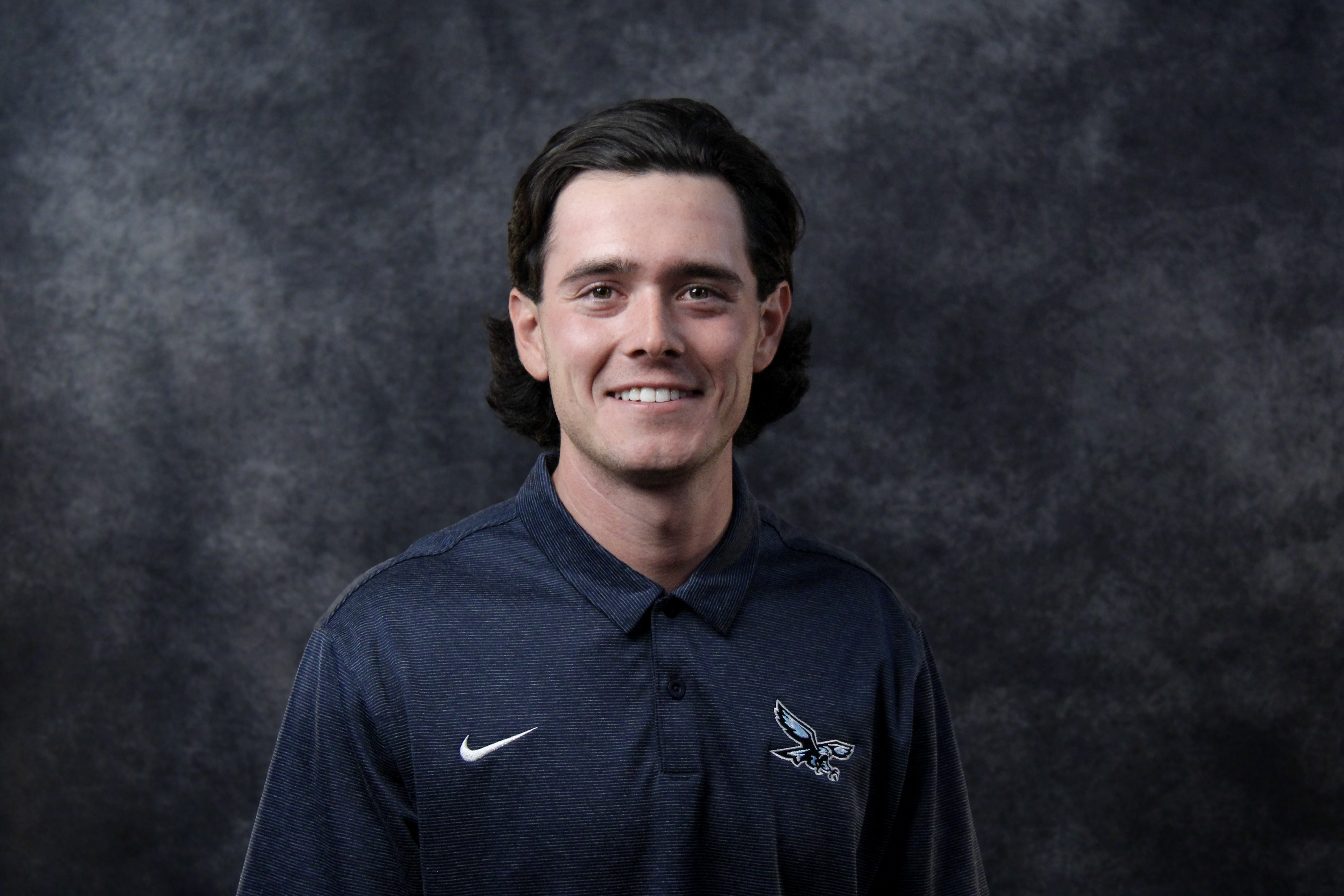 Cole Rodriguez poses as Interim NPC Head Baseball Coach.